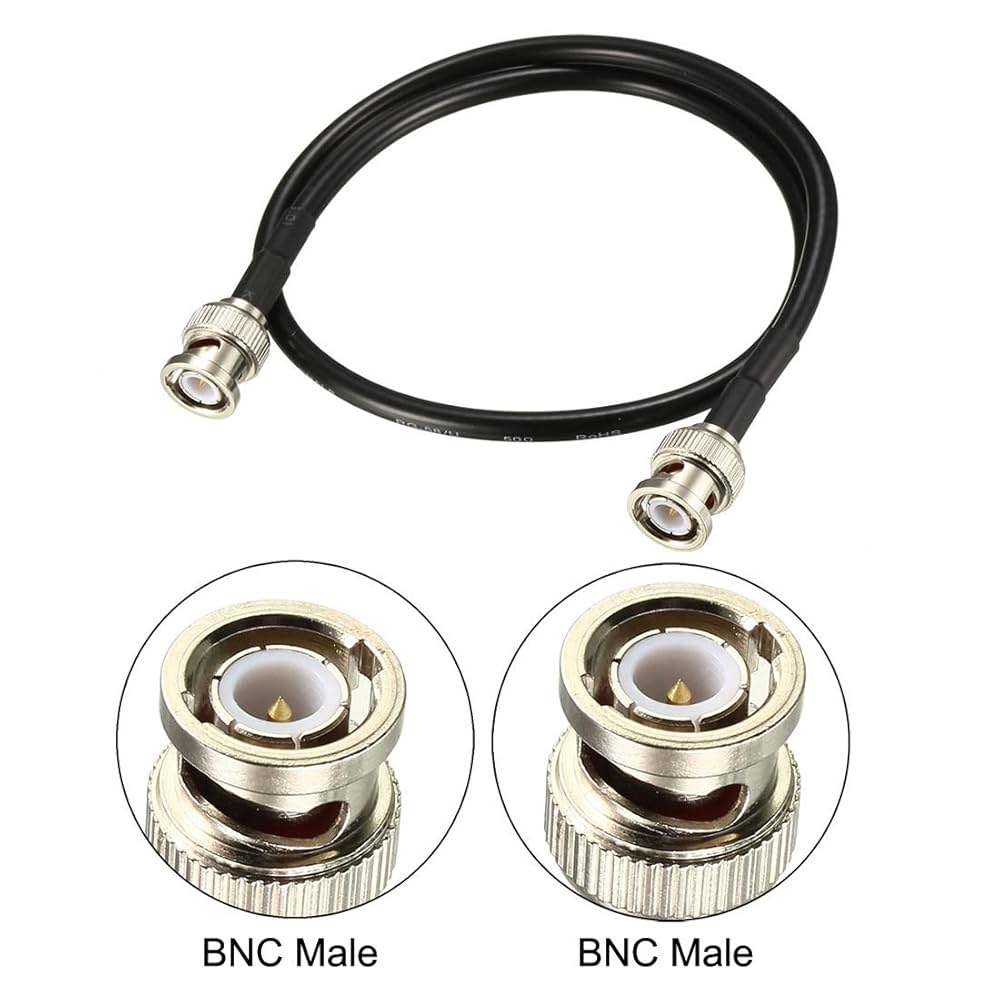 Amazon.co.jp: uxcell RG58 BNC - BNC同軸ケーブル 50オーム 50